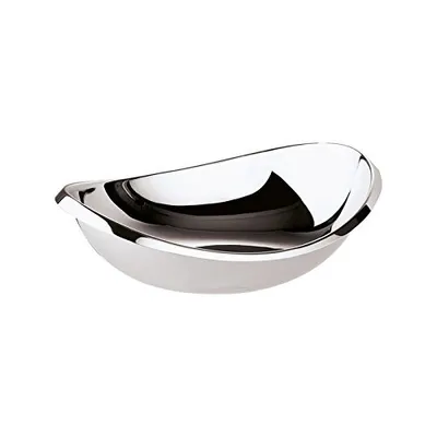 Image de Sambonet S0443 Twist, saladier ovale 26 cm, argenté