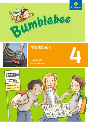 Produktbild von Bumblebee 4. Workbook 4 plus Portfolioheft und Pupil's Audio-CD
