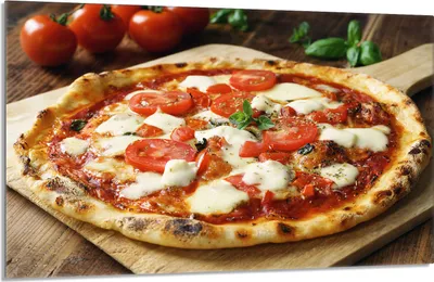 Produktbild von Glasschutzplatte für den Herd 80x52 Pizza