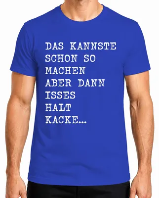 Immagine prodotto di Si può fare in questo modo, ma è una schifezza divertente dire umorismo sfacciato T-shirt da uomo, blu, XL