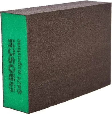 Produktbild von Bosch 2609256348, Schleifschwamm, Superfeine Körnung, Schwarz, Blau, 69 mm, 97 mm, 26 mm