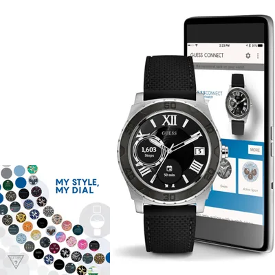 Produktbild von Guess Connect Ace C1001G1 Herrenuhr Smartwatch