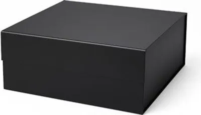 Obrázek produktu pro Magnetická dárková krabička černá 380 x 380 x 150 mm (vnější rozměry)