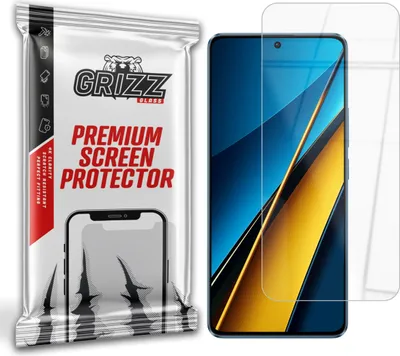 Zdjęcie produktu dla Szkło hartowane GrizzGlass HybridGlass dla Xiaomi Poco X6