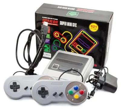 Productafbeelding van Retro-spelconsole – Puur nostalgie met 621 klassieke spellen!
