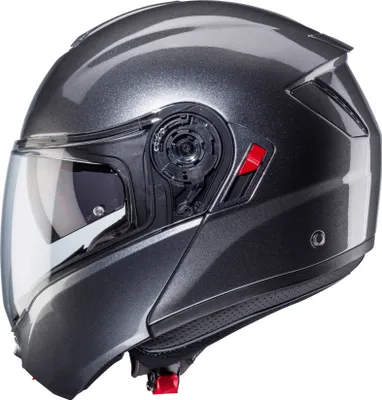 Produktbild von Caberg Levo X Uni Klapphelm : grau-metallic XS (53/54)