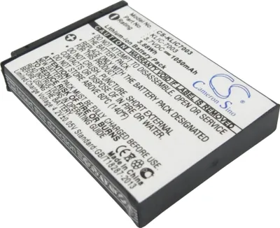 Immagine prodotto di TECHTEK Batteria compatibile con [Kodak] EasyShare M380, EasyShare M381, Easyshare V1003, EasyShare V803, EasyShare Z950 sostituisce KLIC-7003