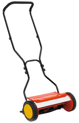 Zdjęcie produktu dla WOLF-Garten TT 380 DL, Kosiarka do trawnika typu push, 200 m², 1,3 cm, 3,8 cm, Miękki uchwyt, Czarny, Czerwony