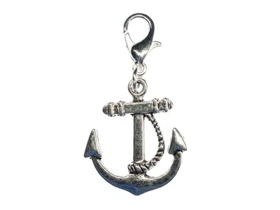 Produktbild von Anker mit Seil 2 maritim Charm Zipper Pull Anhänger Bettelanhänger Miniblings