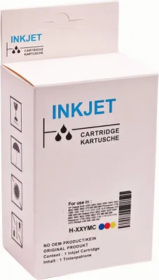 Produktbild von Kompatibel Druckerpatrone für HP 62XL Color von ABC