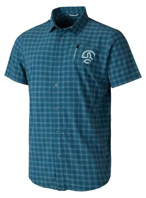 Produktbild von Ternua Athym Kurzarmhemd Blau M Mann Blau M