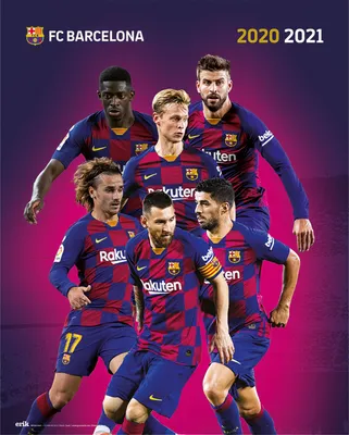 Immagine prodotto di FC Barcelona - Mini-Poster - Gruppo 19/20