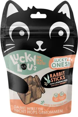 Immagine prodotto di Lucky Lou Lucky Ones Sticks Pollo e Coniglio 50g