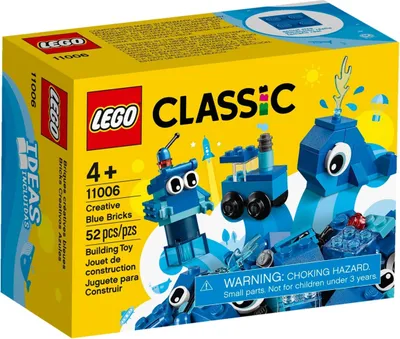 Obrázok produktu pre Lego 11006 Classic Blaues Kreativ-Set