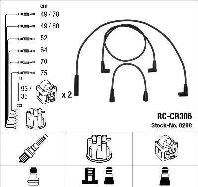 Image de Jeu de câbles pour l'allumage