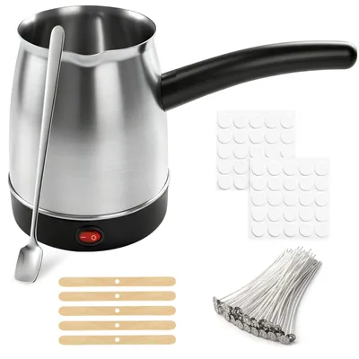 Elektrischer Wachsschmelzer 500 ml mit 106-teiligem Zubehör