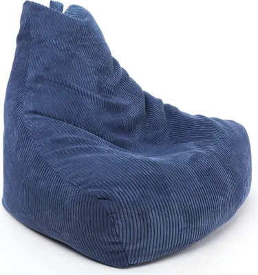 Produktbild von Ecopuf, Keiko, Sitzkissen Sessel Bean Bag, Sitzsack, für Innen, Cord, 75x75x70cm