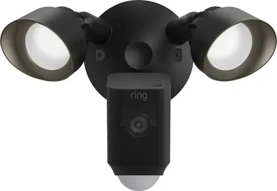 Zdjęcie produktu dla Ring Floodlight Cam, Kamera bezpieczeństwa IP, Zewnętrzna, Bezprzewodowy, 2000 lm, 3000 K, Sufit / Ściana