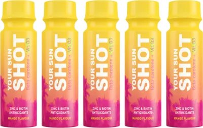 Image de Your Sun Shot Mangue S Vit. D3 Boissons solaires 80ml x 5 pcs