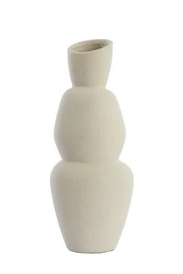 Produktbild von Light & Living - Vase ARAM - Ø19x46,5cm - Weiß