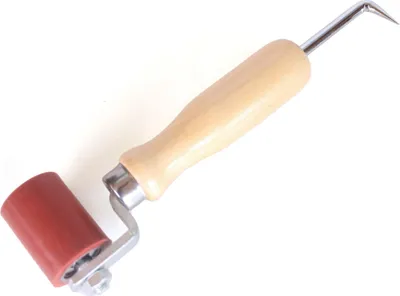 Immagine prodotto di Rullo professionale a pressione 45 mm in silicone con ispettore di cuciture in metallo Rullo a pressione