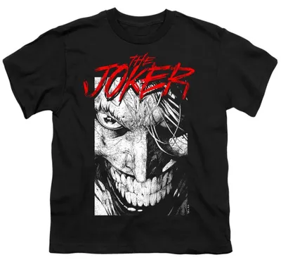 Image de T-shirt enfant Batman - "Sinner" - Modèle TV36909 (taille 116) - Noir