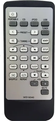 Produktbild von Yamaha Ersatz Fernbedienung WQ45460 | WQ454600