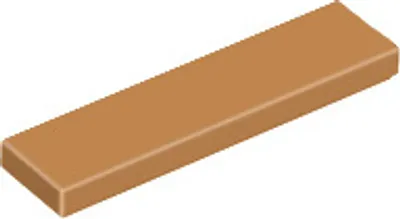 Image de 250 pièces LEGO, pièce c. 2431, nougat moyen (nougat moyen)