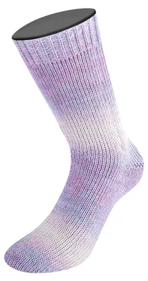 Produktbild von Lana Grossa - Woolycell Duo 6003 blaulila rosa creme