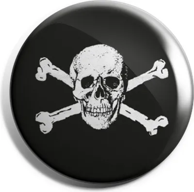 Produktbild von Totenkopf 2 - Button