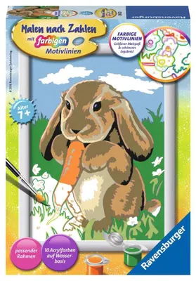 Obrázek produktu pro Ravensburger 4005556280223, 1 str., Obrazy v balení, Chlapec/děvče, Sada vybarvování podle čísel