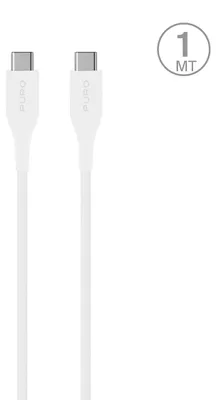 Produktbild von PURO USB-C-zu-USB-C 1 m Lade- und Synchronisationskabel
