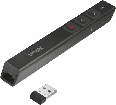 Zdjęcie produktu dla Trust SQUBE, RF, USB, 15 m, Czarny