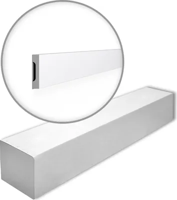 Produktbild von NMC WD2-2200-box WALLSTYL Türumrandungen 1 Karton SET mit 21 Leisten | 46,2 m
