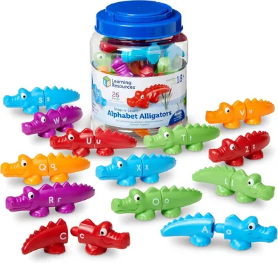 Productafbeelding van Learning Resources Snap-n-Learn Alfabet Alligators 26 - Stuk Set
