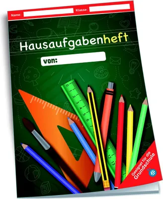 Produktbild von Hausaufgabenheft - Grundschule Tafel Grün