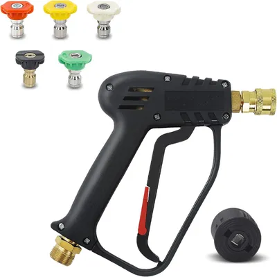 Produktbild von Hochdruckreiniger-Pistole mit 4000 psi, Anschluss M22, 14 mm, mit Schnellkupplung
