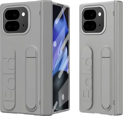 Obrázek produktu pro Pouzdro s popruhem na Google Pixel 9 Pro Fold vestavěnou ochranou displeje, stojánkem a ochrana pantu Šedá