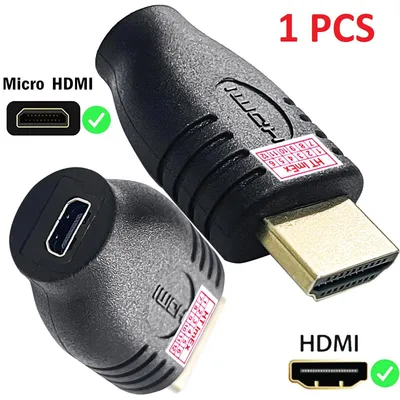 Produktbild von High Speed micro HDMI-Adapter | micro HDMI-Buchse(D) auf HDMI-Stecker(A)