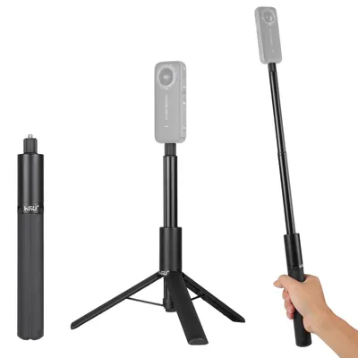 Zdjęcie produktu dla Selfie stick o długości 120 cm, 2-w-1: selfie stick + statyw