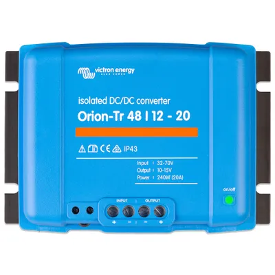 Obrázek produktu pro Victron Energy ORI481224110, 12 - 48 V, 20 A, 130 mm, 186 mm, 70 mm, 1,3 kg