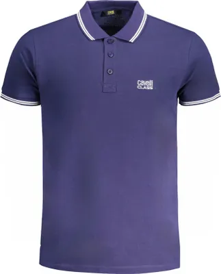Produktbild von Cavalli Class Herren-T-Shirt mit Kragen Adetola gewohnheiten XXL