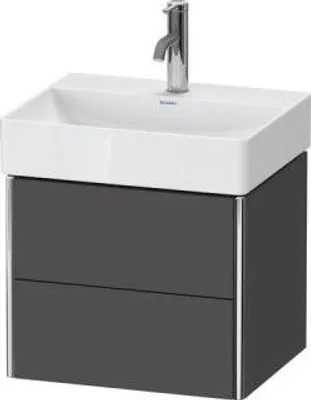 Produktbild von DURAVIT XS430504949 WTU XSquare wandhängend, 2 Schubk.