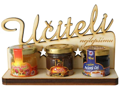 Obrázek produktu pro Dárkový stojan na dobroty pro učitele