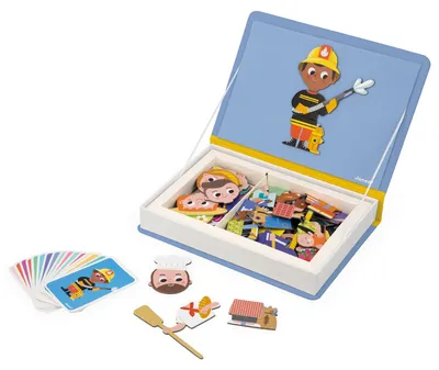 Produktbild von JANOD MAGNETIBOOK - BERUFEN, 3 Jahr(e), Karton, Blau, Mehrfarbig