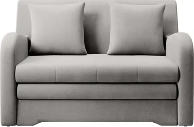 Produktbild von Sofa mit Schlaffunktion und Bettkasten Couch für Wohnzimmer Schlafsofa Sofagarnitur Polstersofa - 130x85x103 cm - AMIRO (Hellgrau - Nube 03)