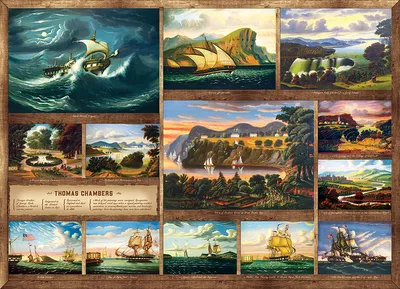 Produktbild von COBBLE HILL Puzzle Thomas Chambers 1000 Teile