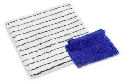 Imagen del producto de Dos fundas para mop de limpieza, de colores