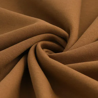 Imagen del producto de Tejido polar Uni Camel, 150 cm de ancho, certificado