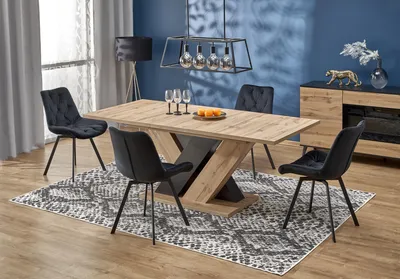 Produktbild von Design Esstisch Tisch HAB-111 ausziehbar 160 bis 200 cm